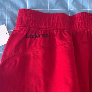 lululemon athletica Red Athletic Shorts